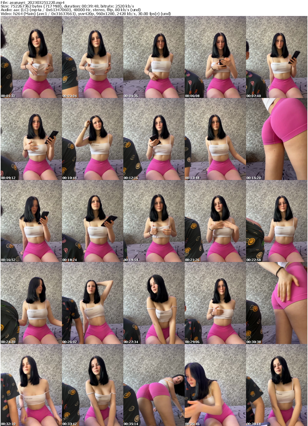 Preview thumb from asunayri on 2023-03-25 @ bongacams