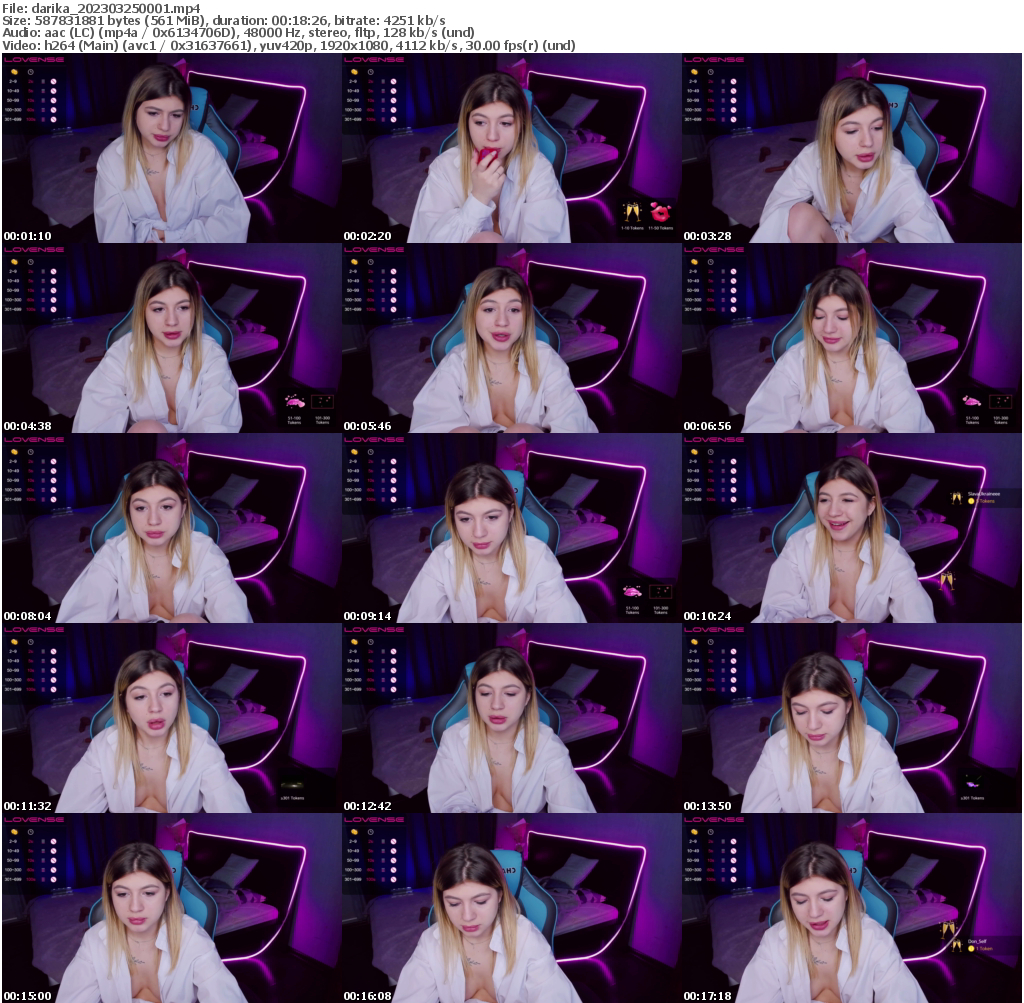 Preview thumb from darika on 2023-03-25 @ bongacams