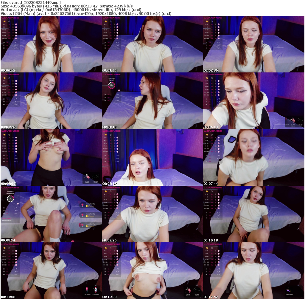 Preview thumb from evared on 2023-03-25 @ bongacams