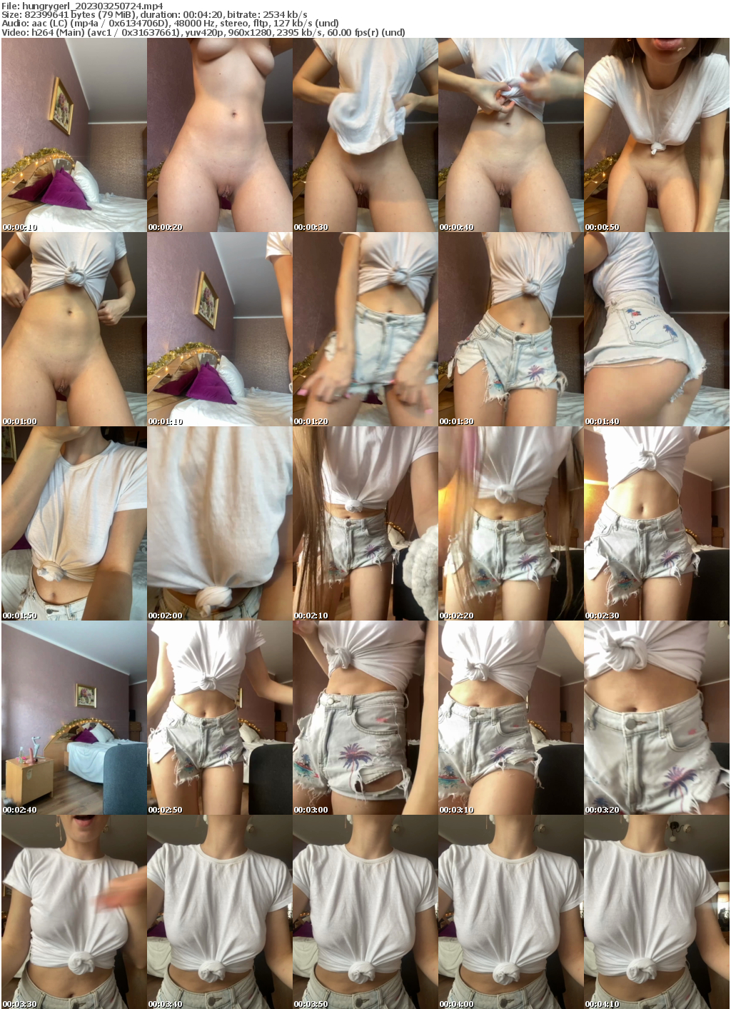 Preview thumb from hungrygerl on 2023-03-25 @ bongacams