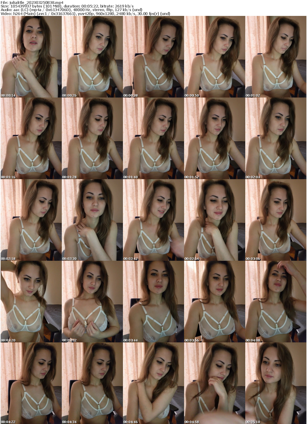 Preview thumb from julialitle on 2023-03-25 @ bongacams