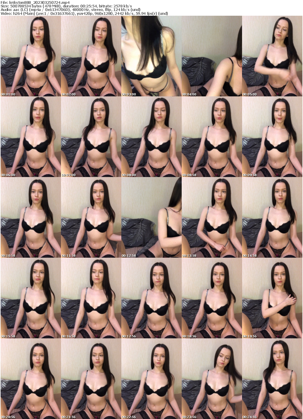 Preview thumb from krikston888 on 2023-03-25 @ bongacams