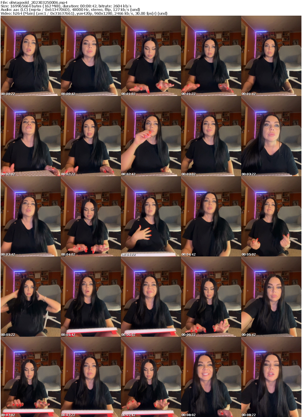 Preview thumb from oliviagoold on 2023-03-25 @ bongacams