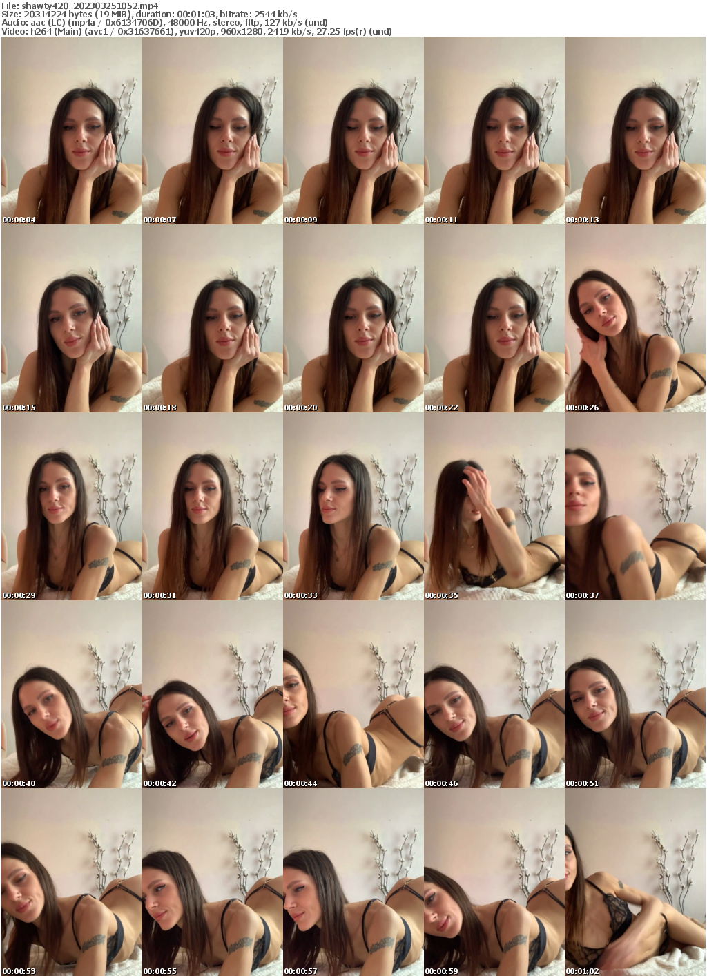 Preview thumb from shawty420 on 2023-03-25 @ bongacams