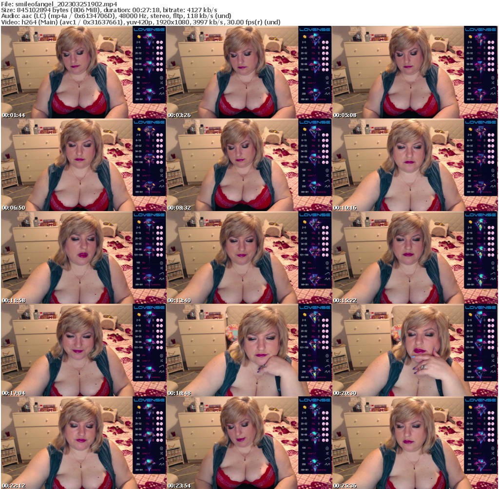 Preview thumb from smileofangel on 2023-03-25 @ bongacams