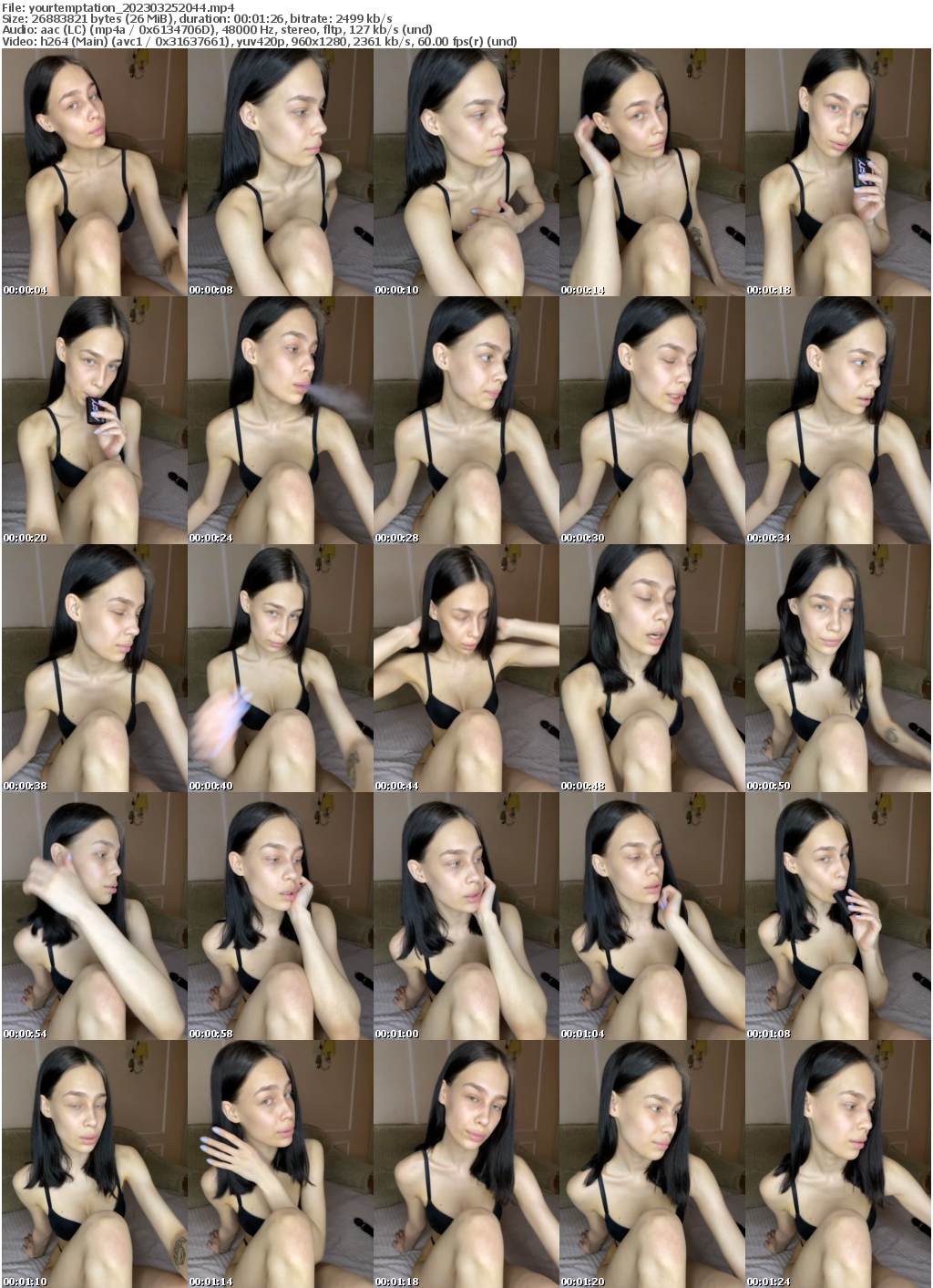 Preview thumb from yourtemptation on 2023-03-25 @ bongacams