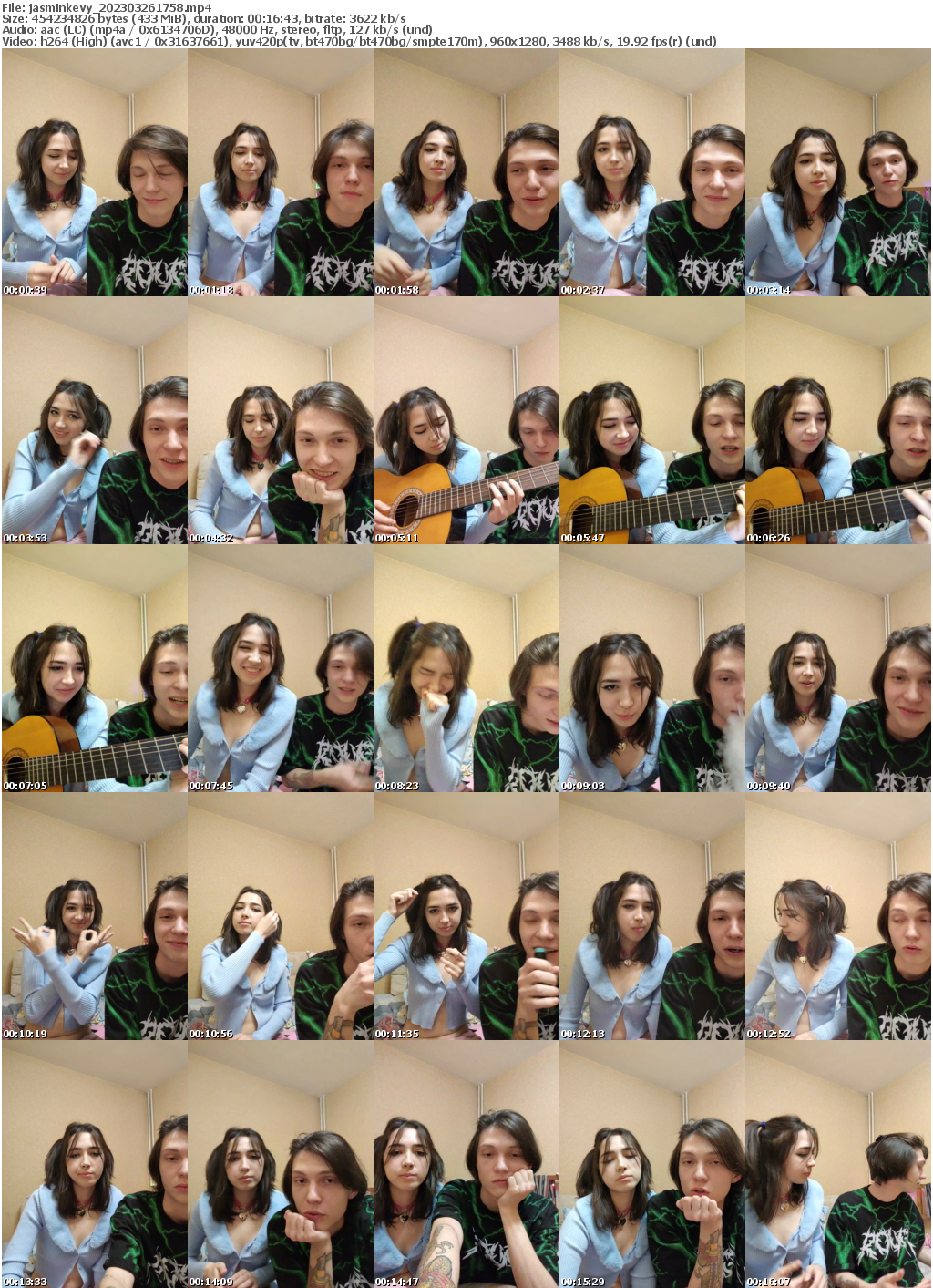 Preview thumb from jasminkevy on 2023-03-26 @ bongacams