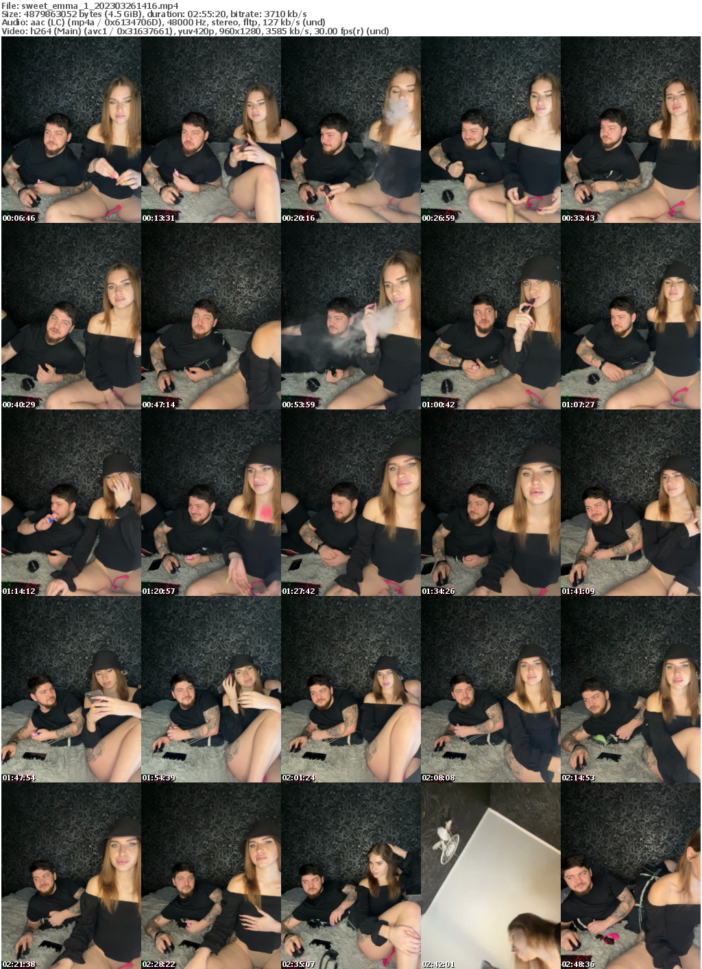 Preview thumb from sweet_emma_1 on 2023-03-26 @ bongacams