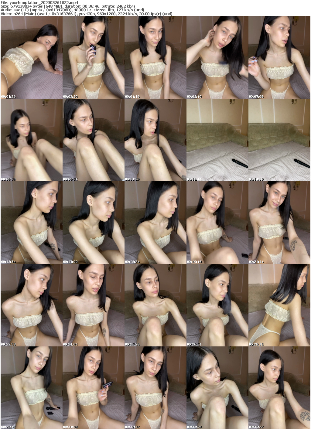 Preview thumb from yourtemptation on 2023-03-26 @ bongacams