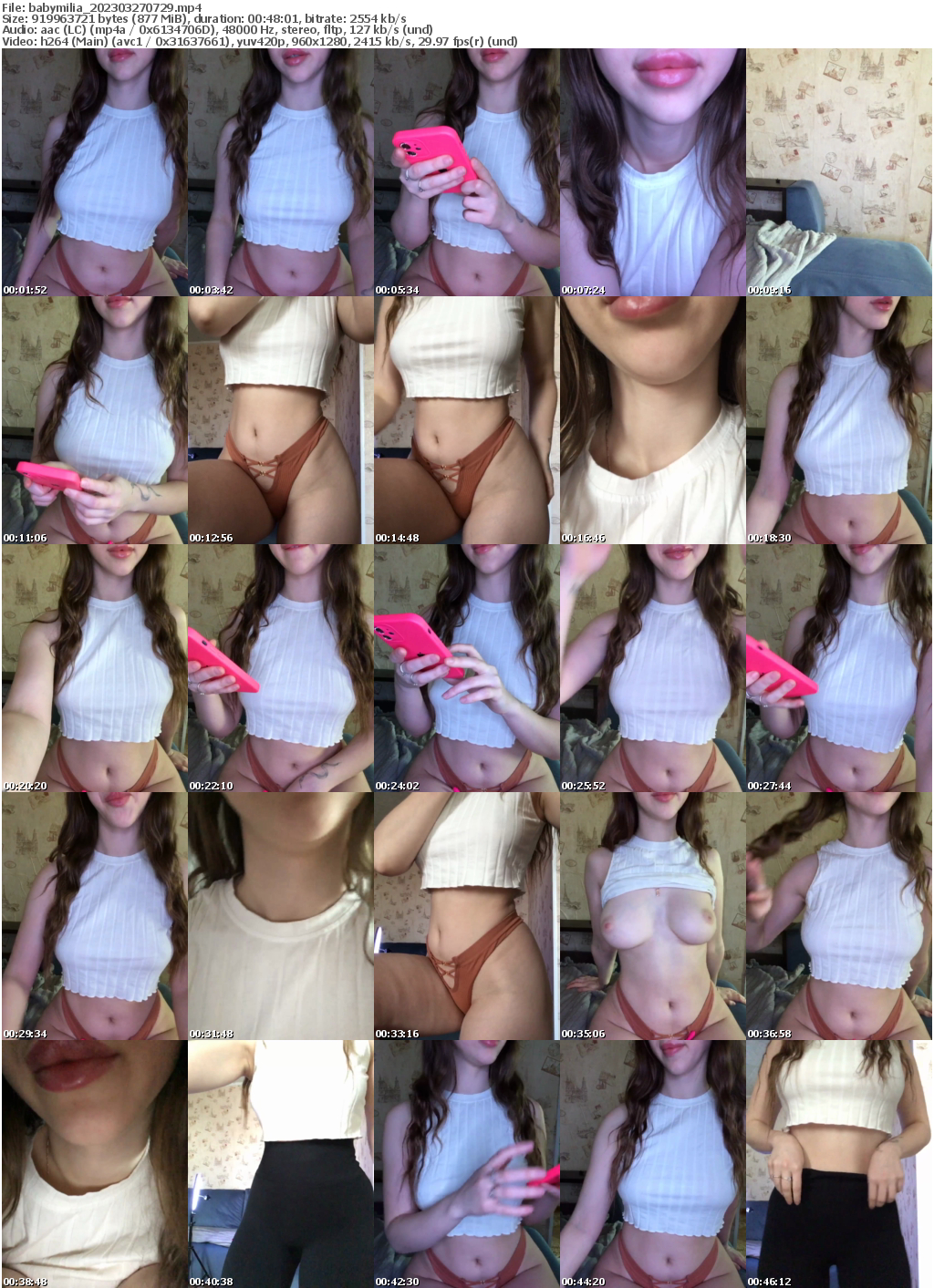 Preview thumb from babymilia on 2023-03-27 @ bongacams