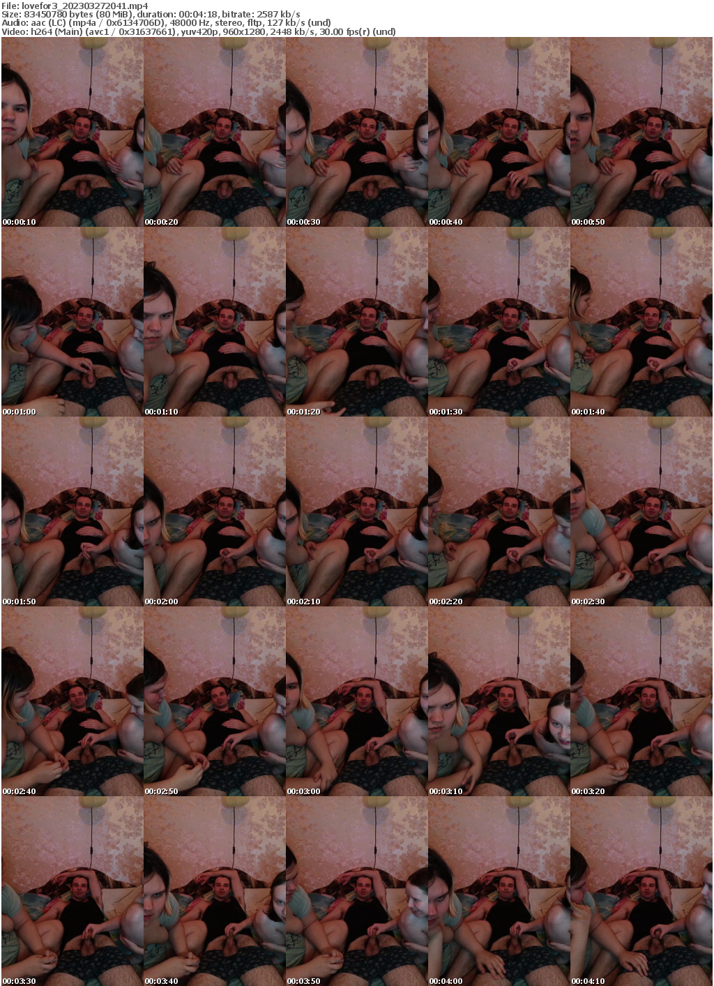 Preview thumb from lovefor3 on 2023-03-27 @ bongacams