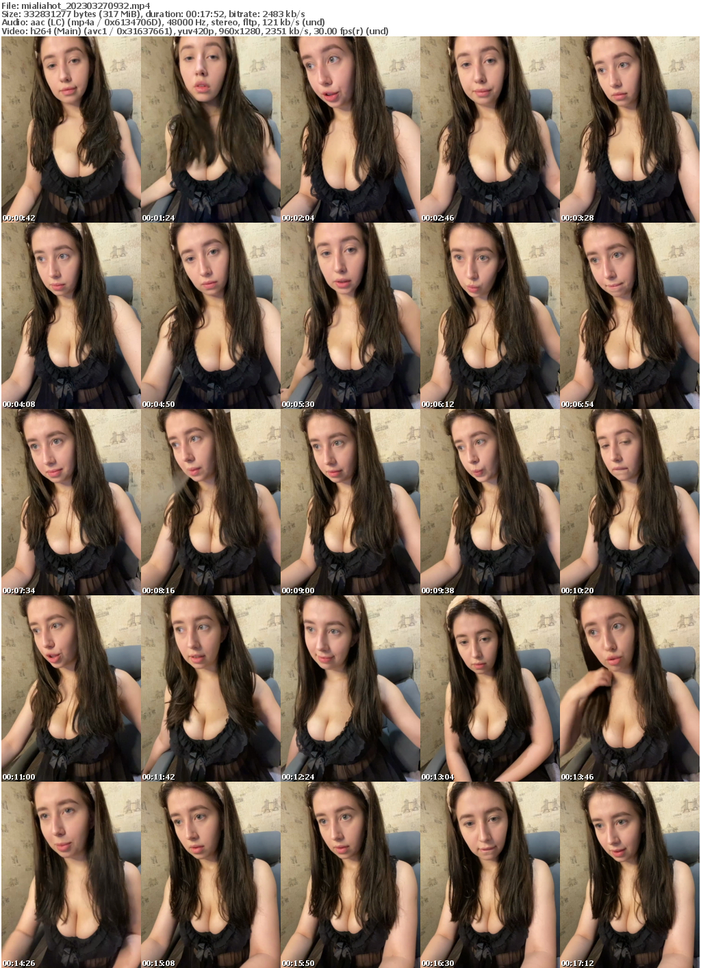 Preview thumb from mialiahot on 2023-03-27 @ bongacams