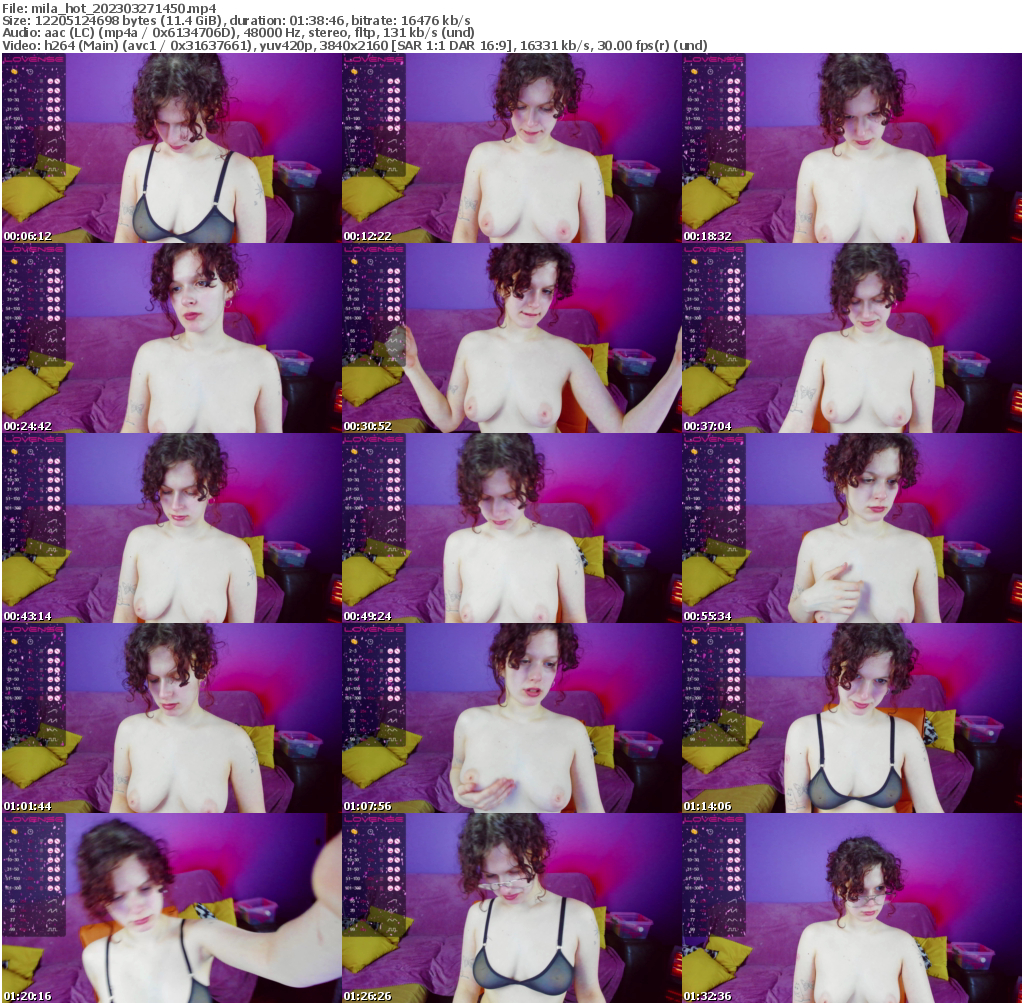 Preview thumb from mila_hot on 2023-03-27 @ bongacams