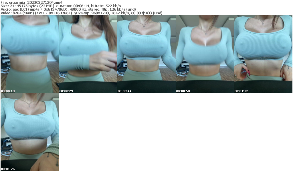 Preview thumb from orgazmia on 2023-03-27 @ bongacams