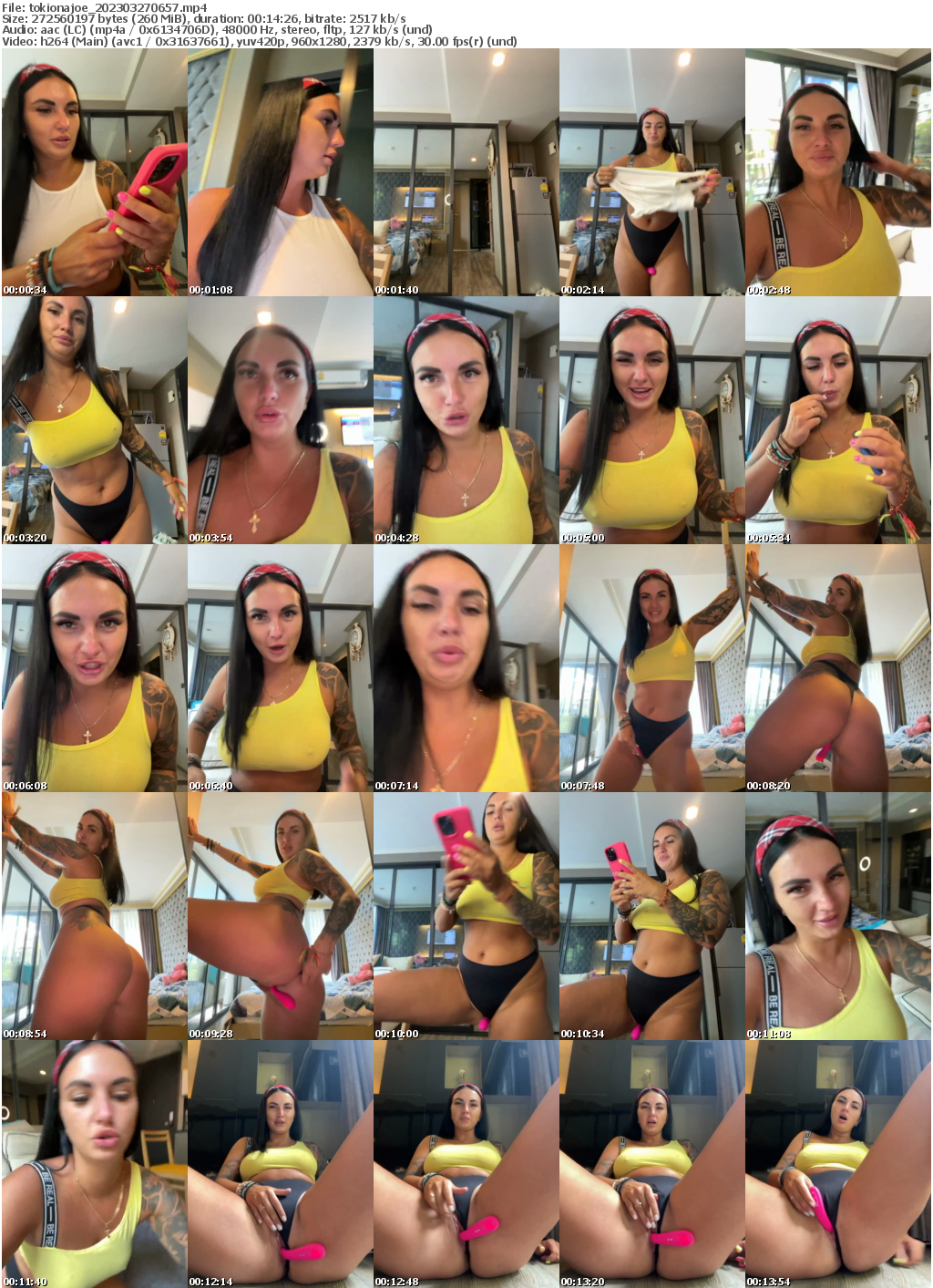 Preview thumb from tokionajoe on 2023-03-27 @ bongacams