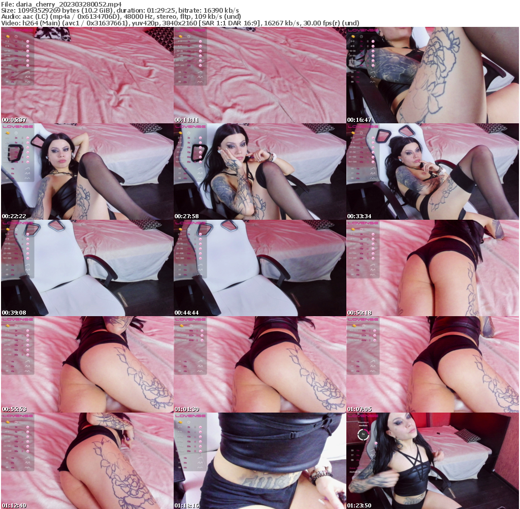 Preview thumb from daria_cherry on 2023-03-28 @ bongacams