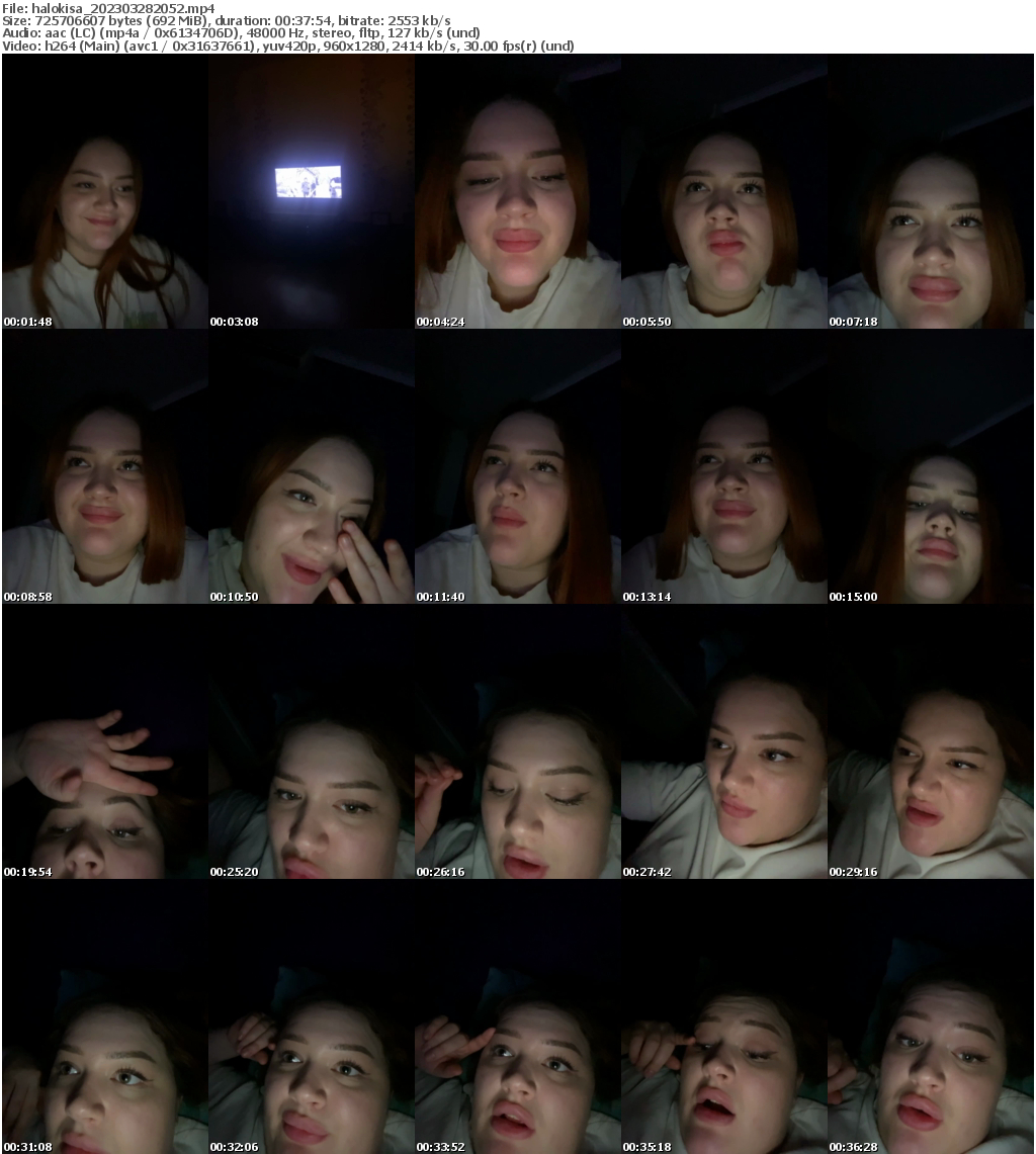 Preview thumb from halokisa on 2023-03-28 @ bongacams