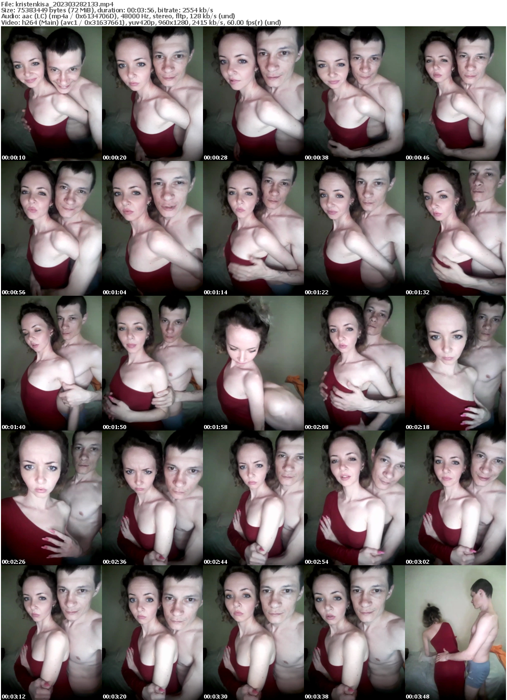 Preview thumb from kristenkisa on 2023-03-28 @ bongacams