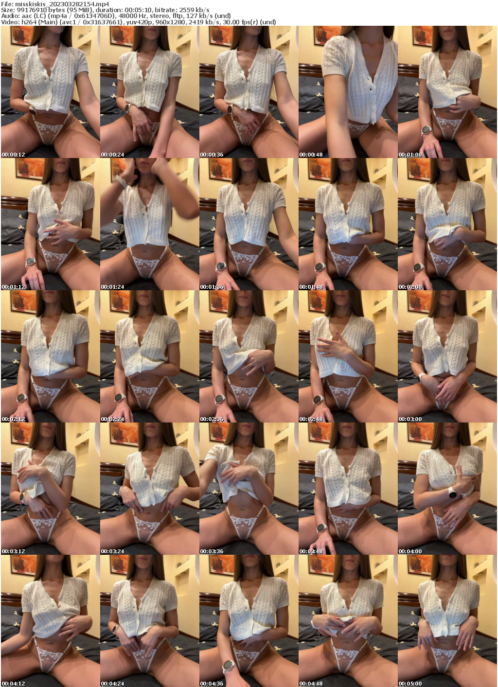 Preview thumb from misskiskis on 2023-03-28 @ bongacams