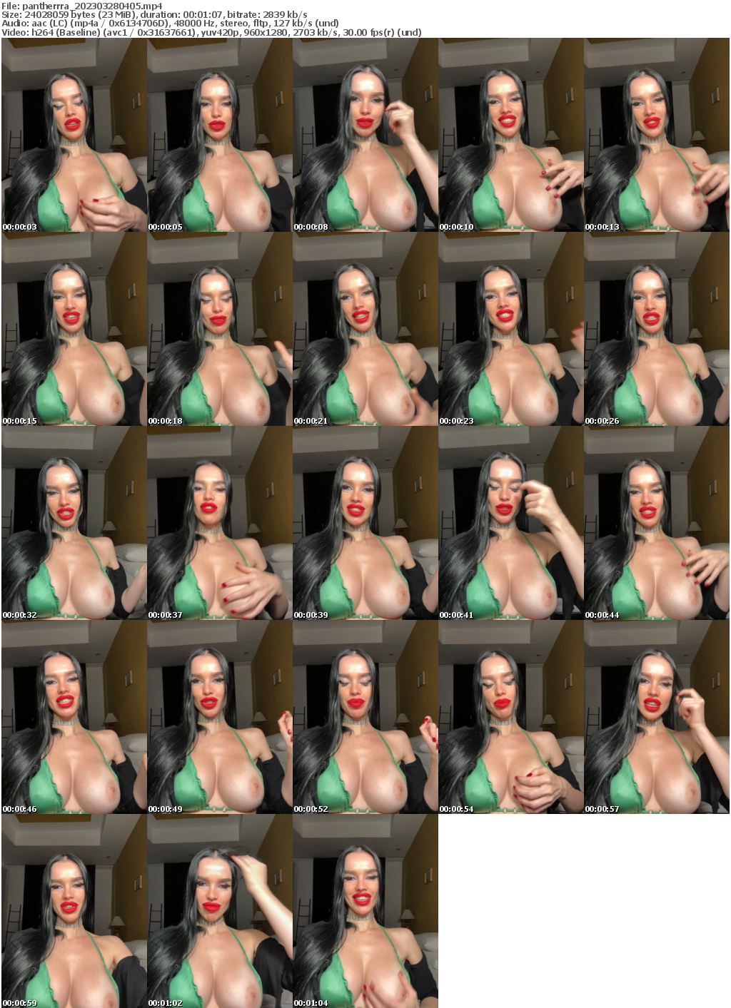 Preview thumb from pantherrra on 2023-03-28 @ bongacams