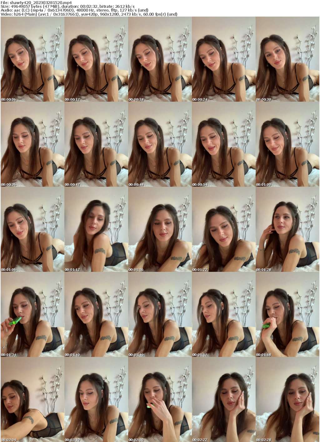 Preview thumb from shawty420 on 2023-03-28 @ bongacams