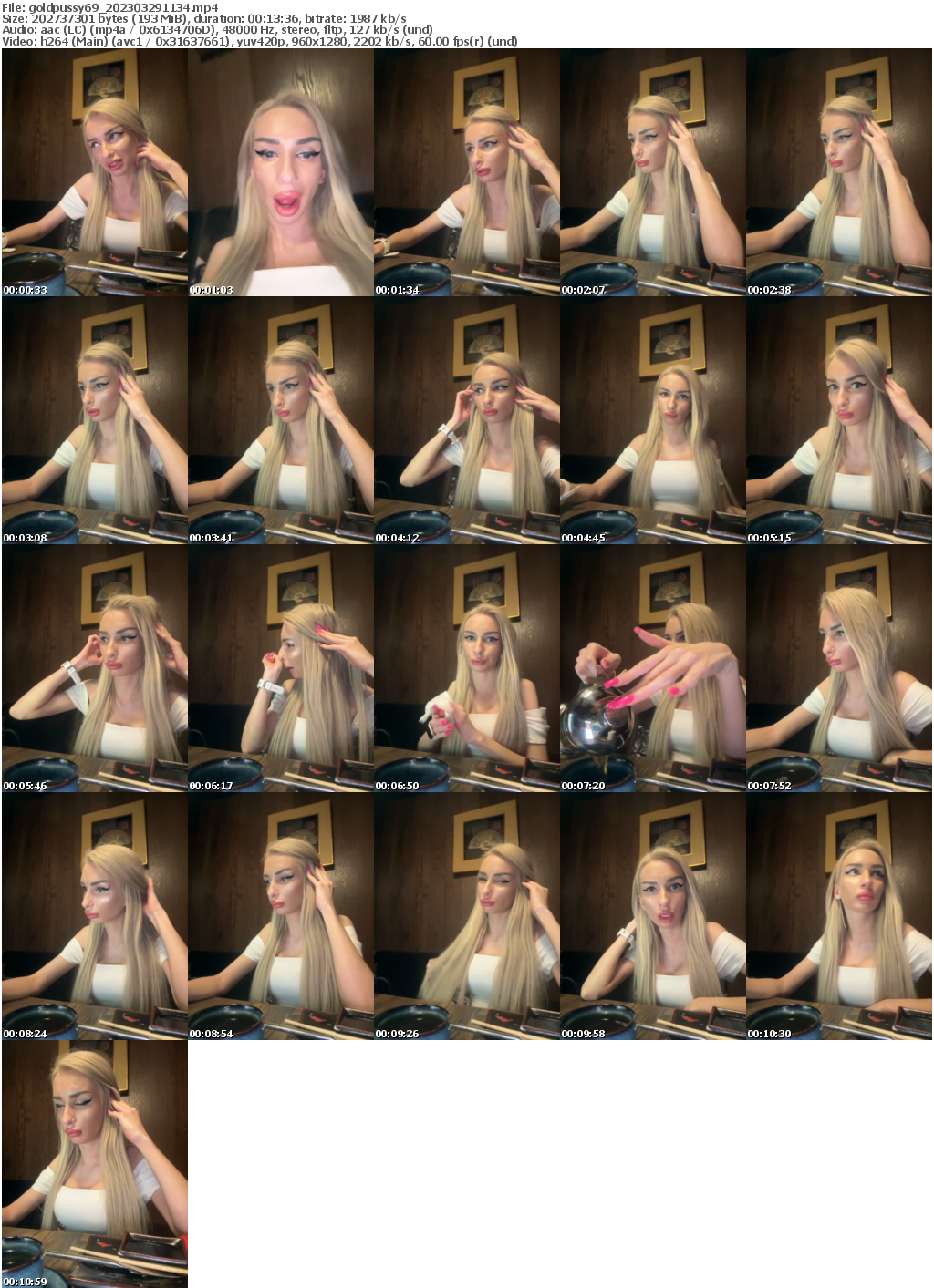 Preview thumb from goldpussy69 on 2023-03-29 @ bongacams