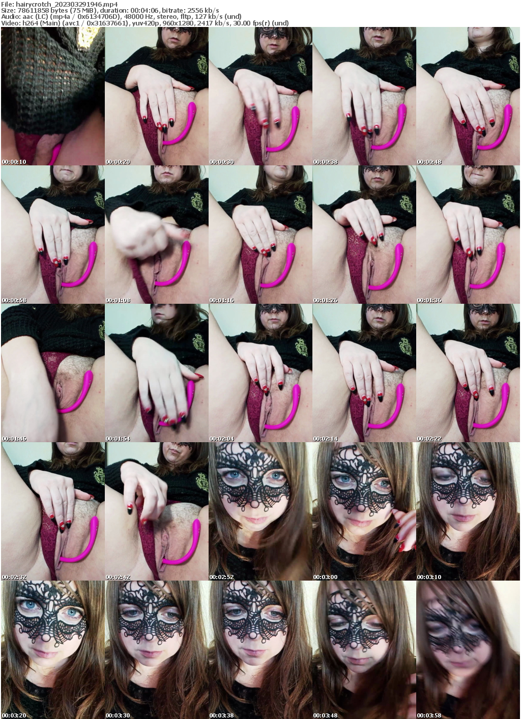 Preview thumb from hairycrotch on 2023-03-29 @ bongacams