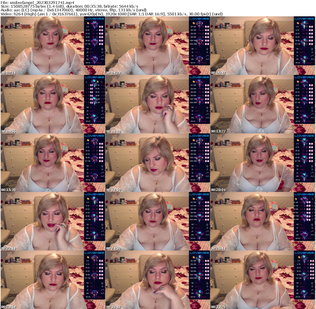 Preview thumb from smileofangel on 2023-03-29 @ bongacams