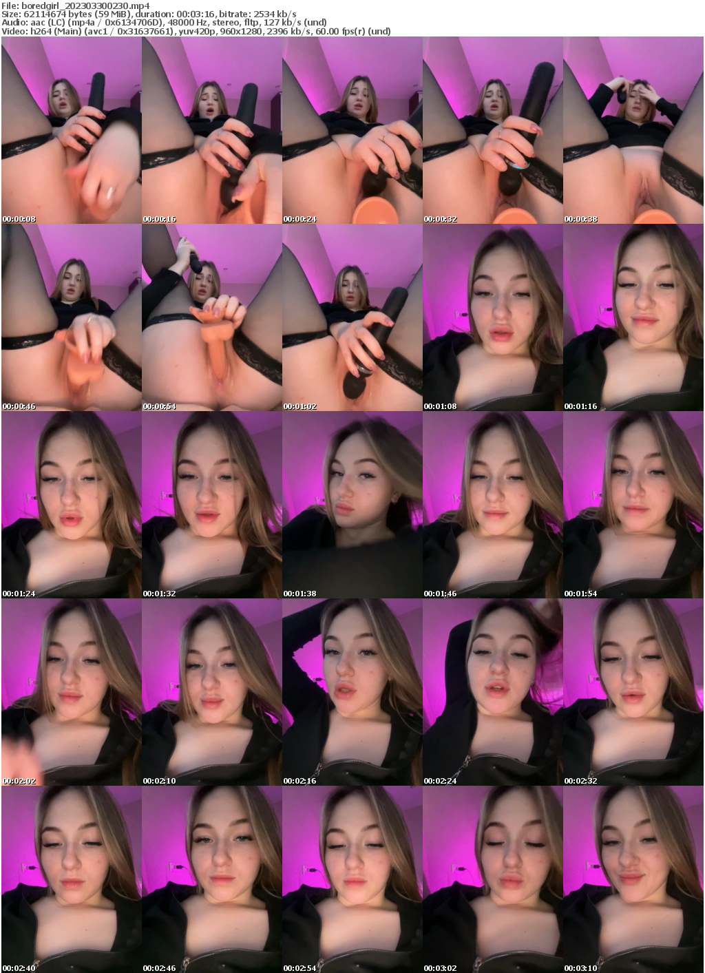 Preview thumb from boredgirl on 2023-03-30 @ bongacams