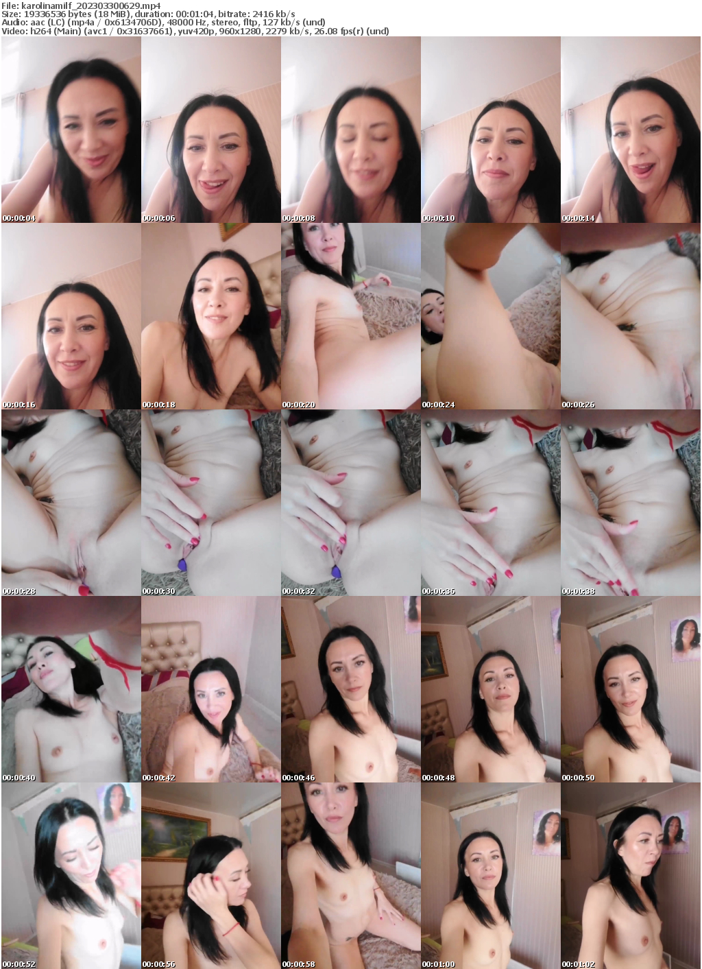 Preview thumb from karolinamilf on 2023-03-30 @ bongacams