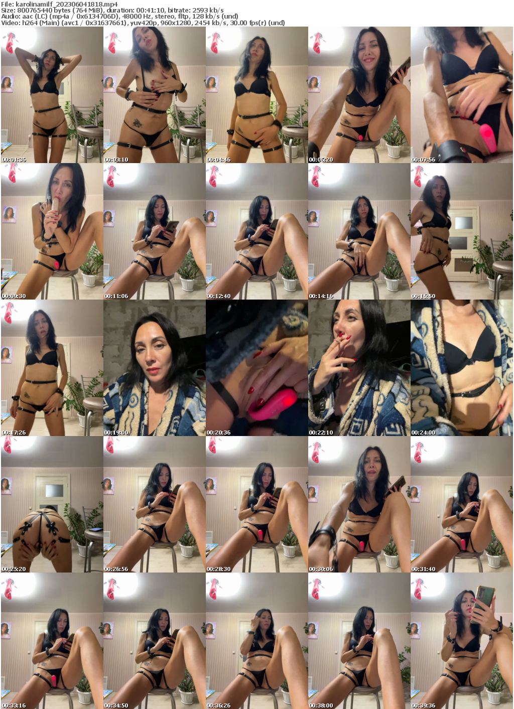 Preview thumb from karolinamilf on 2023-06-04 @ bongacams