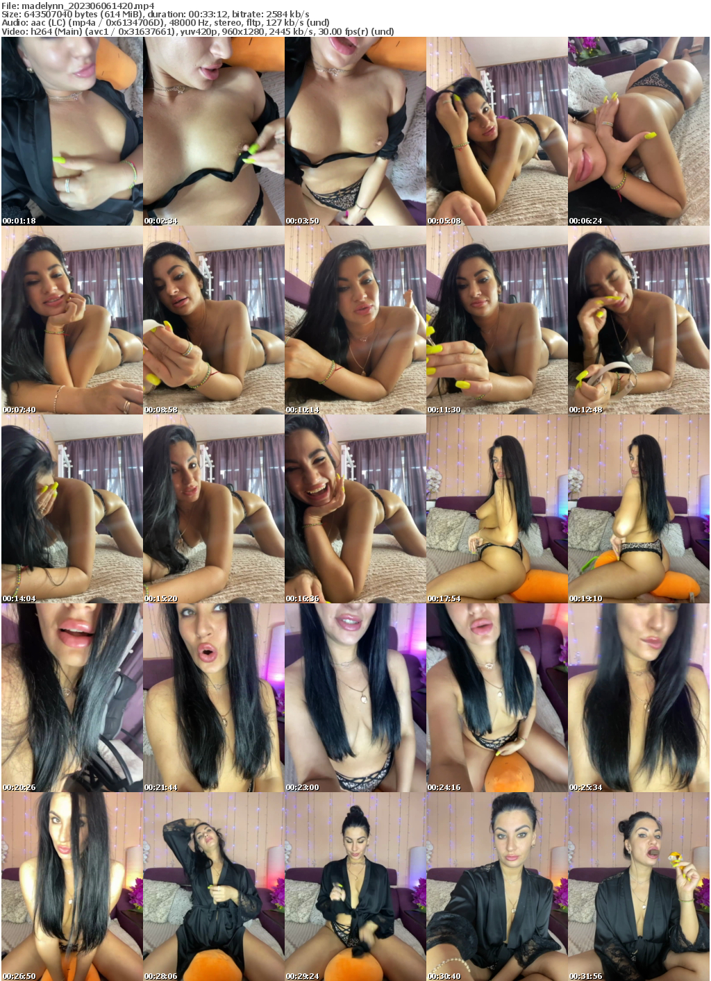 Preview thumb from madelynn on 2023-06-06 @ bongacams