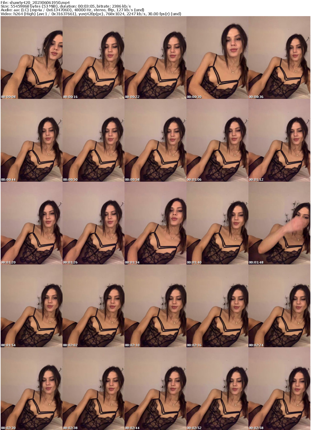 Preview thumb from shawty420 on 2023-06-06 @ bongacams