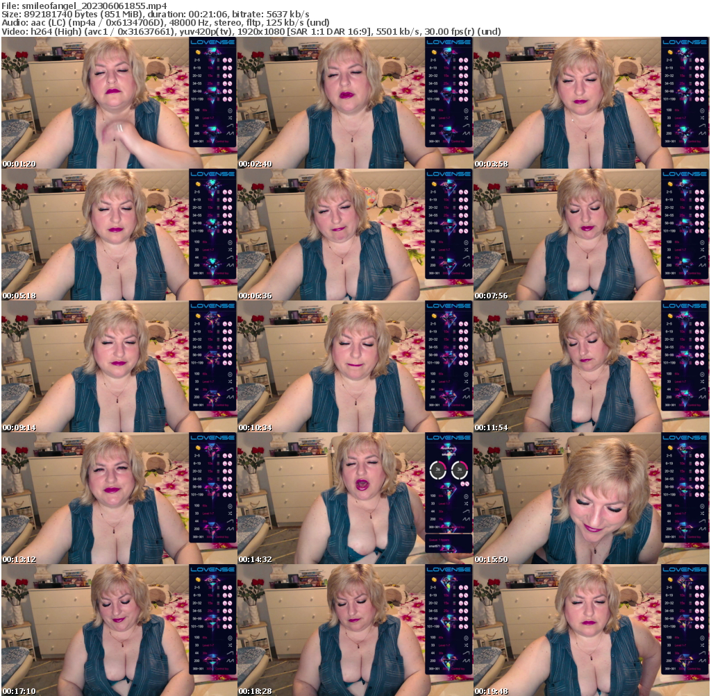 Preview thumb from smileofangel on 2023-06-06 @ bongacams