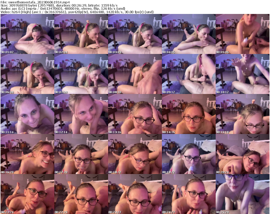 Preview thumb from sweethomestafa on 2023-06-06 @ bongacams