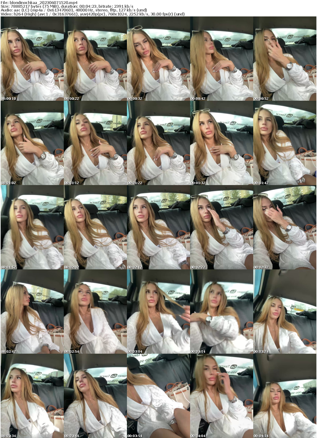 Preview thumb from blondinochkaa on 2023-06-07 @ bongacams