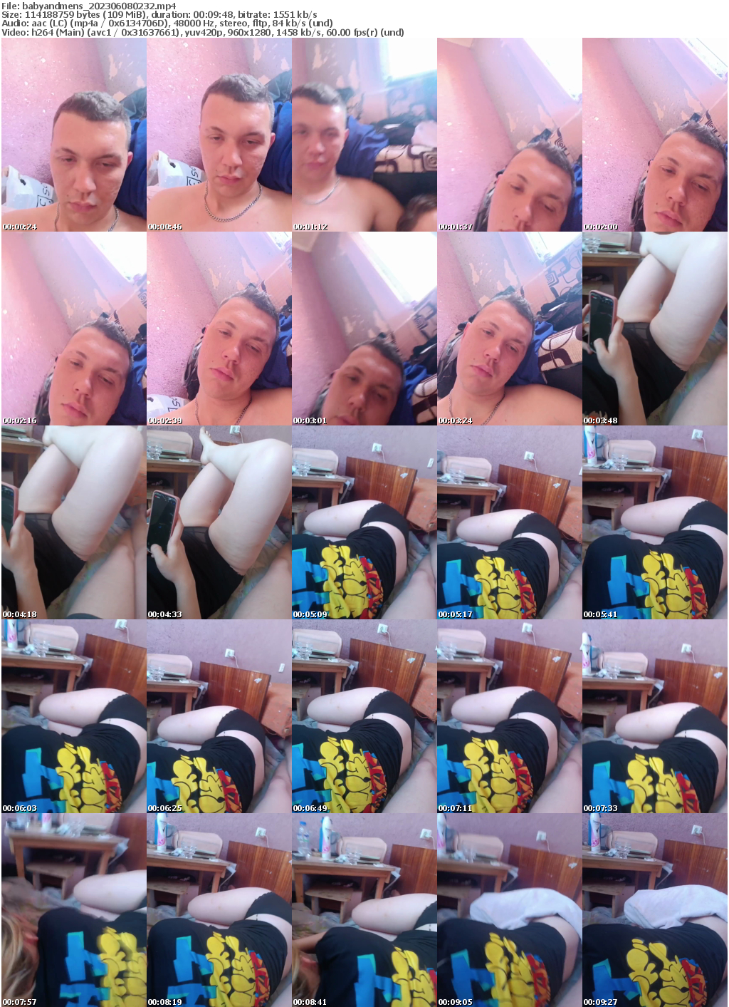 Preview thumb from babyandmens on 2023-06-08 @ bongacams