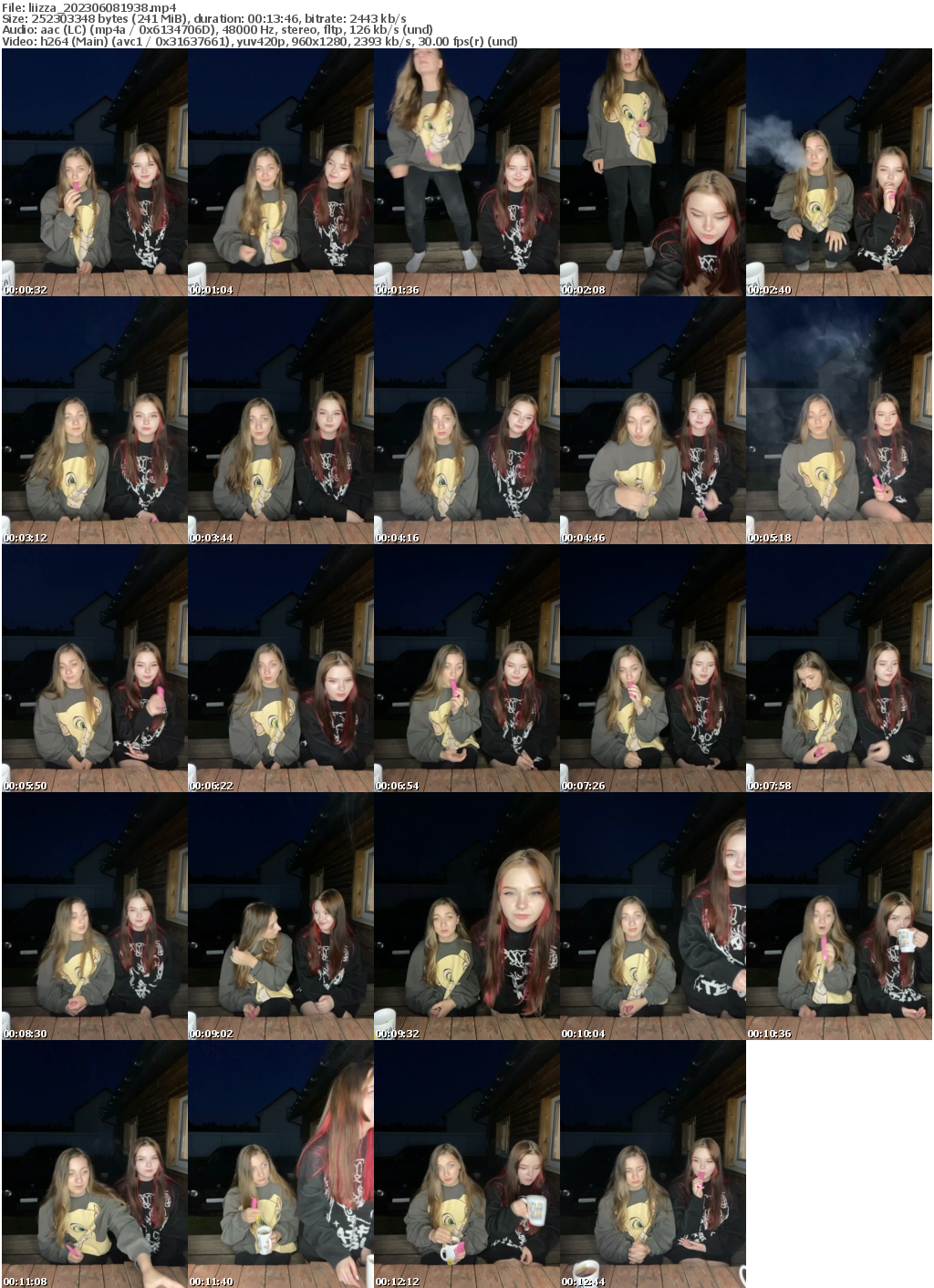 Preview thumb from liizza on 2023-06-08 @ bongacams