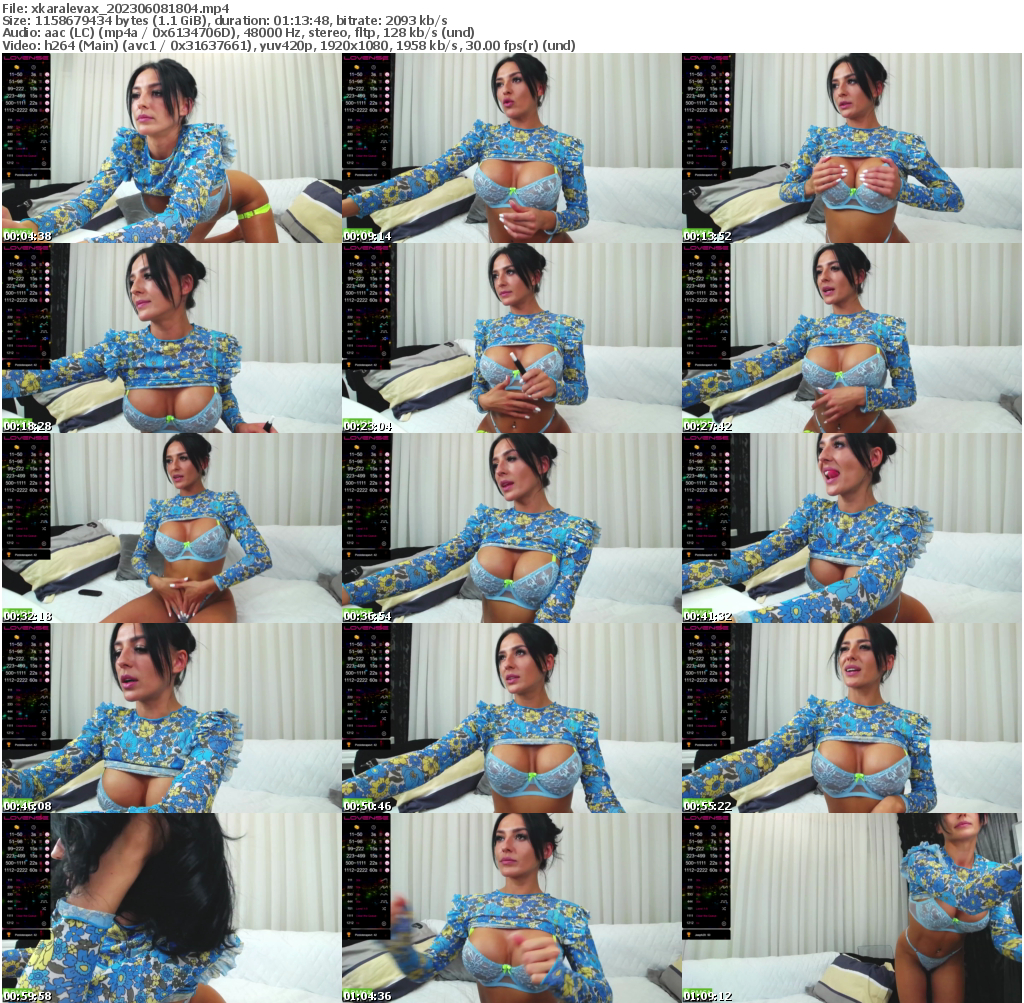 Preview thumb from xkaralevax on 2023-06-08 @ bongacams