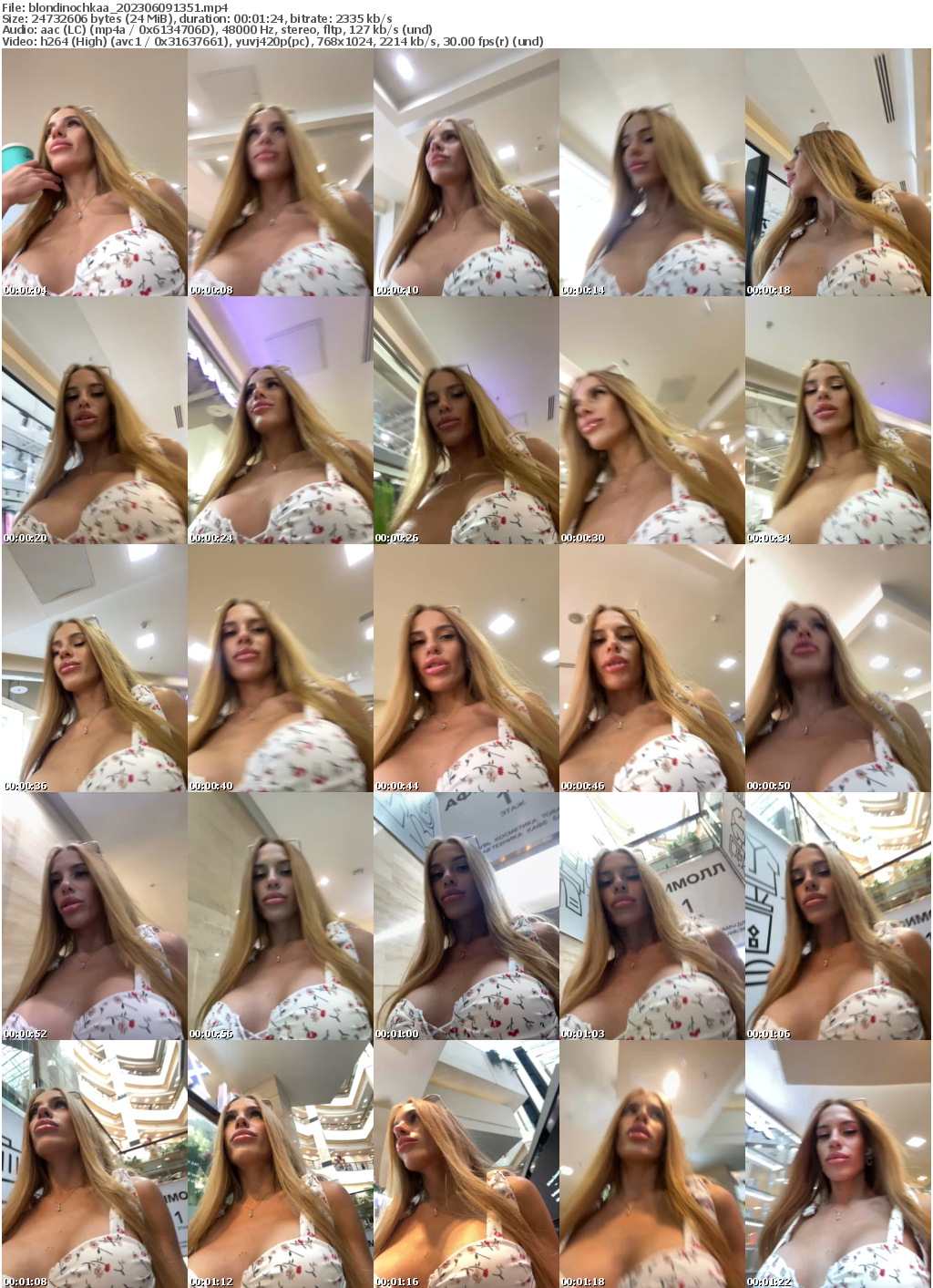 Preview thumb from blondinochkaa on 2023-06-09 @ bongacams