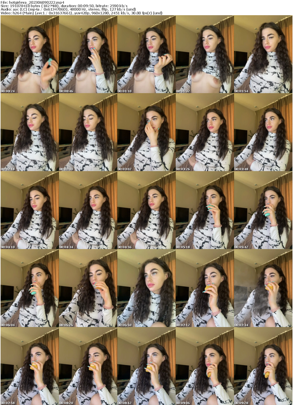 Preview thumb from hotgirleva on 2023-06-09 @ bongacams