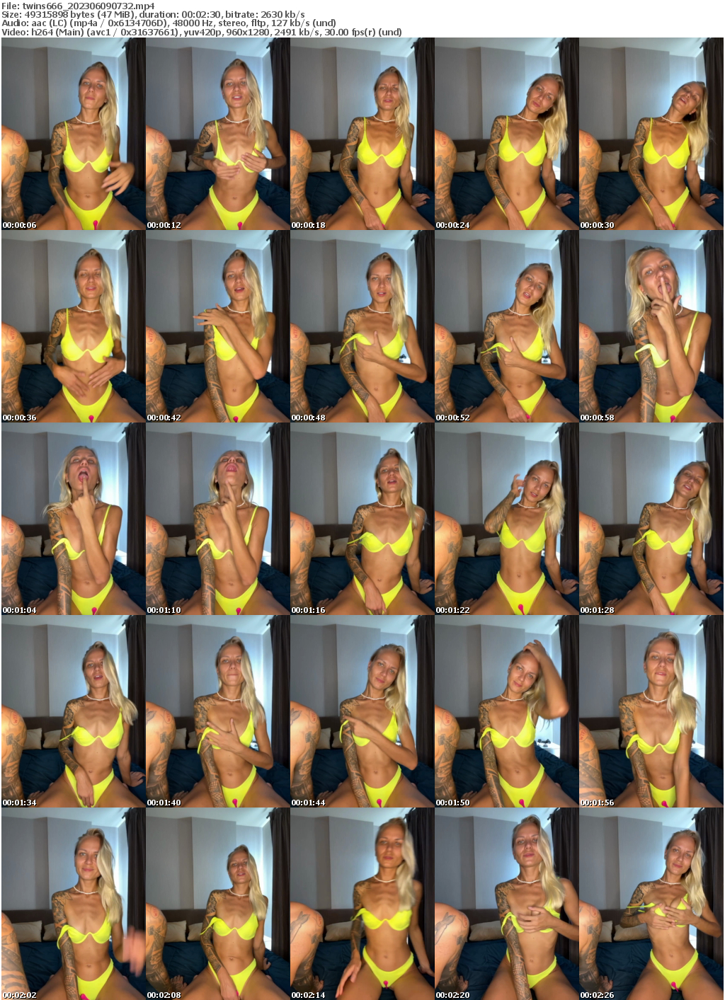 Preview thumb from twins666 on 2023-06-09 @ bongacams