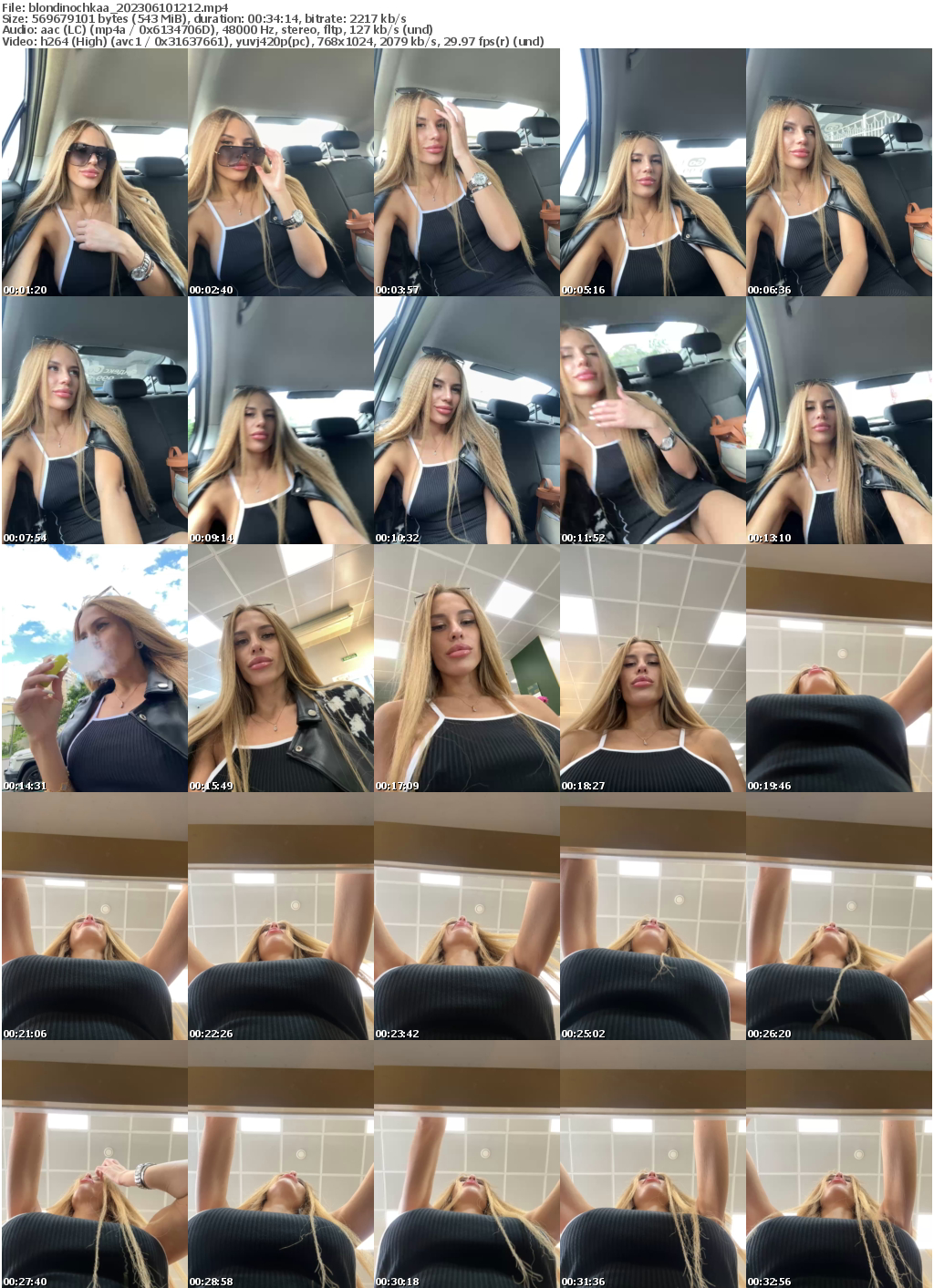 Preview thumb from blondinochkaa on 2023-06-10 @ bongacams