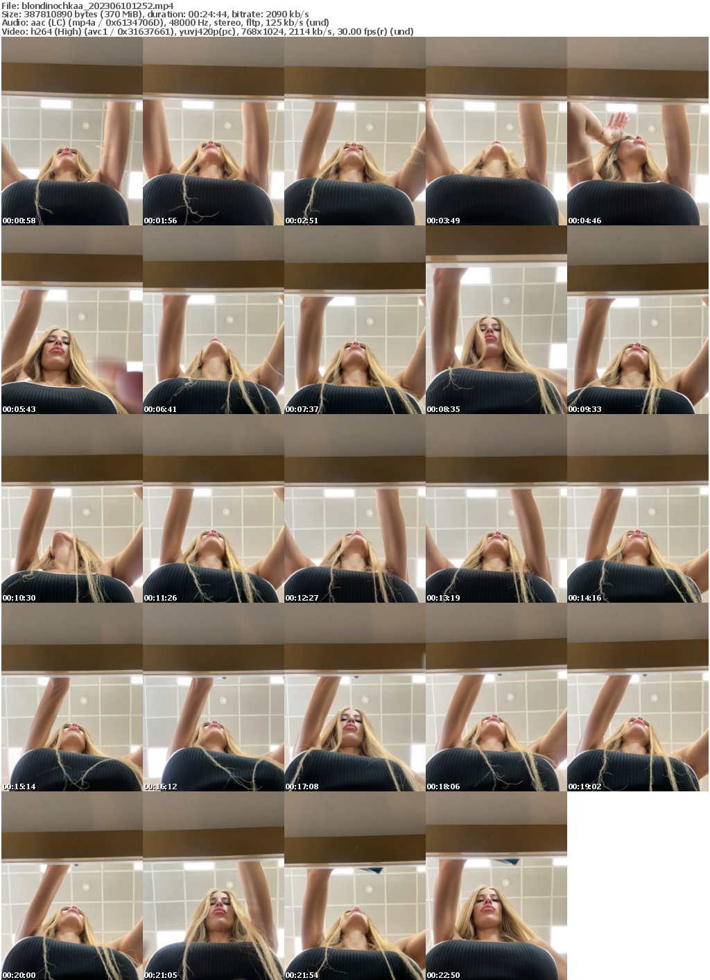 Preview thumb from blondinochkaa on 2023-06-10 @ bongacams