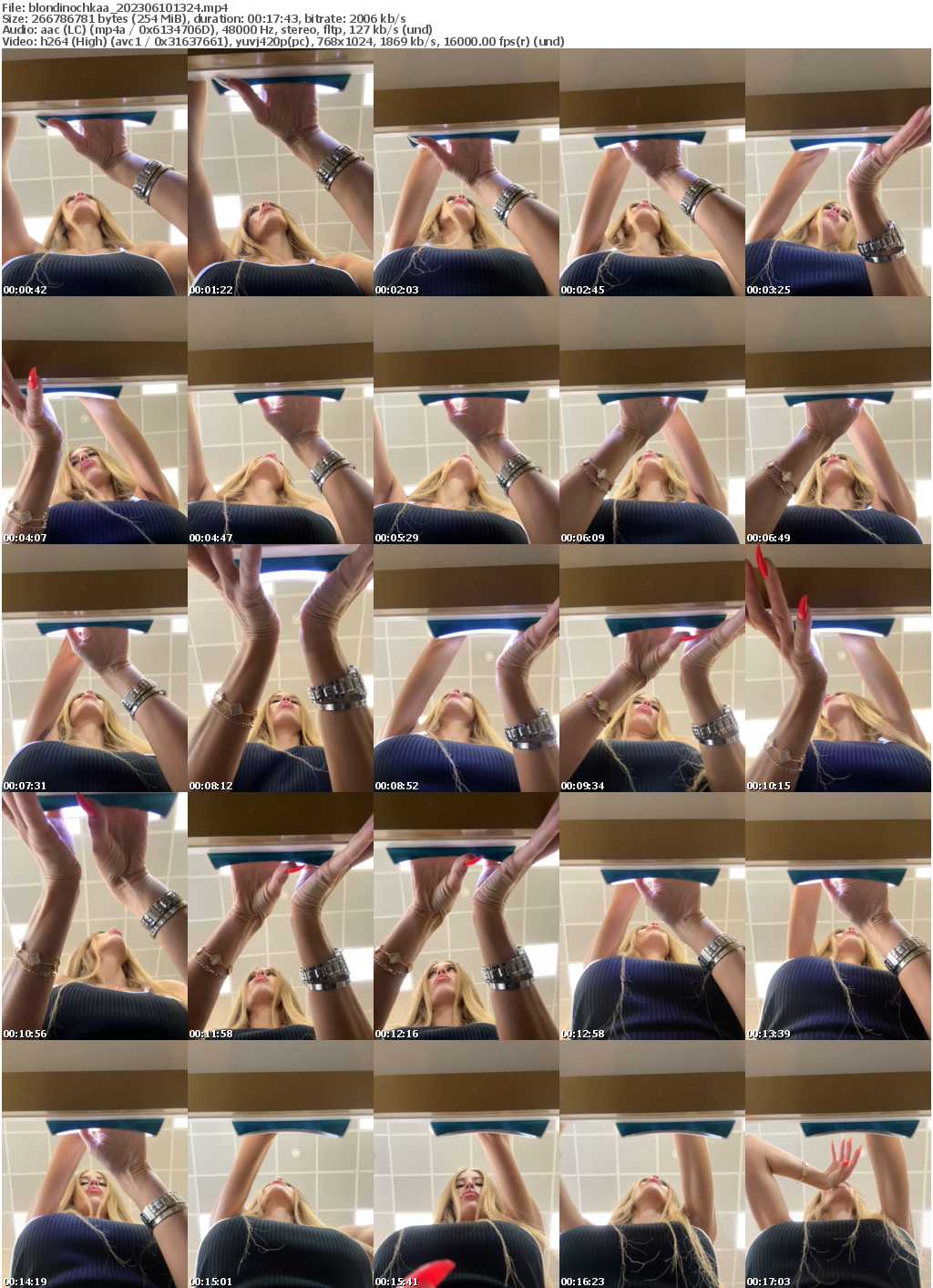 Preview thumb from blondinochkaa on 2023-06-10 @ bongacams