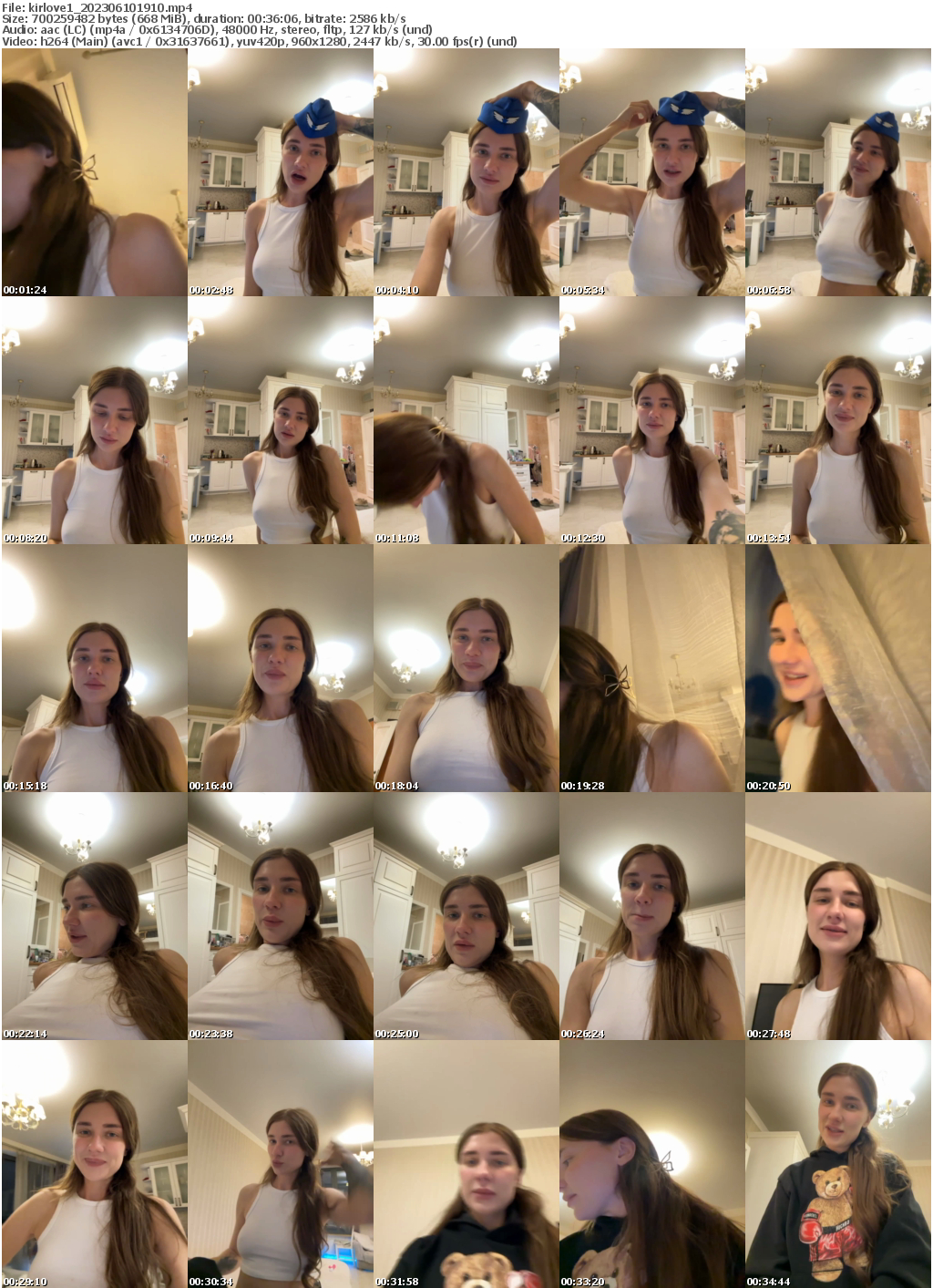 Preview thumb from kirlove1 on 2023-06-10 @ bongacams