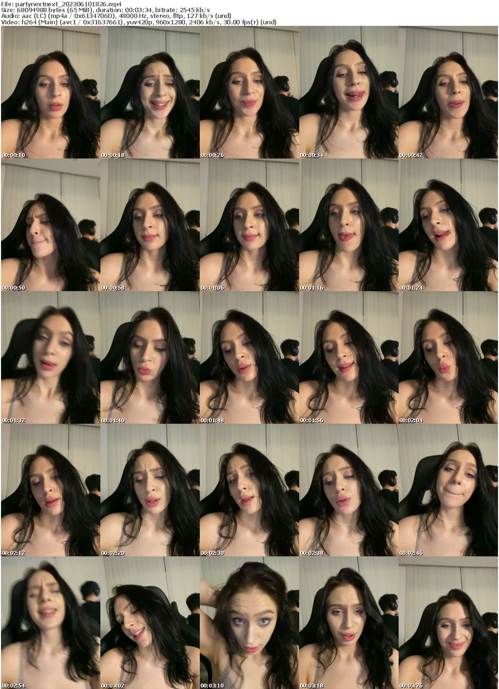 Preview thumb from partynextnext on 2023-06-10 @ bongacams