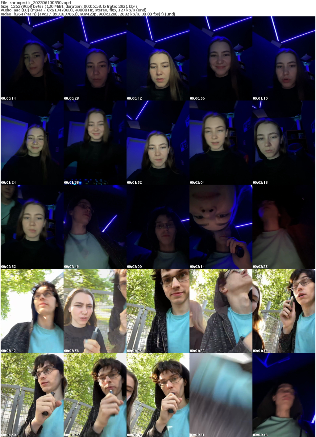 Preview thumb from shrimprolls on 2023-06-10 @ bongacams