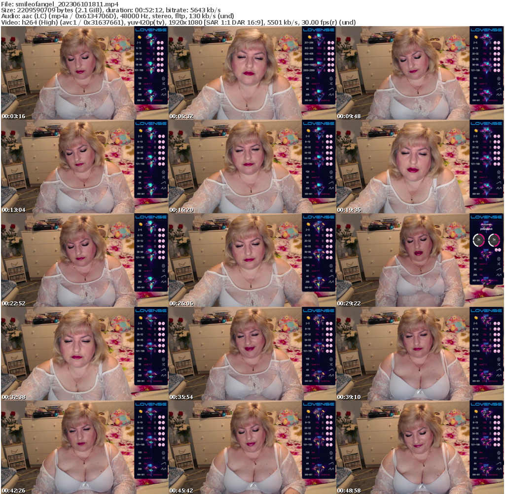 Preview thumb from smileofangel on 2023-06-10 @ bongacams