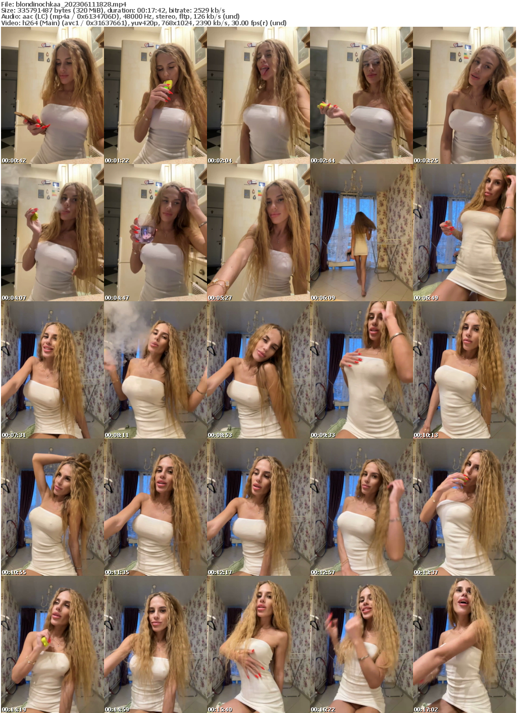 Preview thumb from blondinochkaa on 2023-06-11 @ bongacams